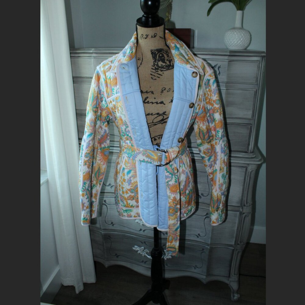 BNWT 10 Crosby Derek Lam Quilt Jacket - Picture 3 of 16